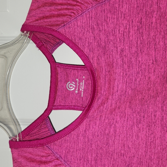 Champion, Girls, M(7-8), Raspberry, Cap Sleeves, 2 Back Openings - Picture 9 of 10